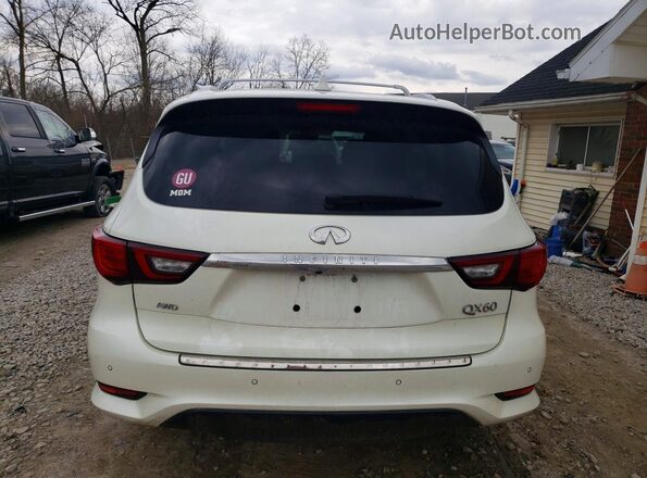 5N1DL0MM6LC541171 2020 INFINITI QX60 White Հետևի տեսք