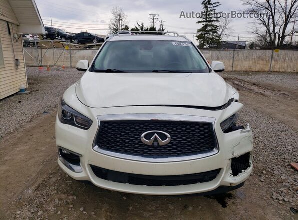 5N1DL0MM6LC541171 2020 INFINITI QX60 White Դիմացի տեսք