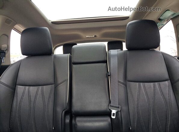 5N1DL0MM6LC541171 2020 INFINITI QX60 White Հետևի նստատեղերի տեսք