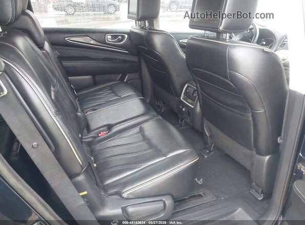 5N1DL0MM7HC508025 2017 INFINITI QX60 Blue VIN კოდის სტიკერის ხედი