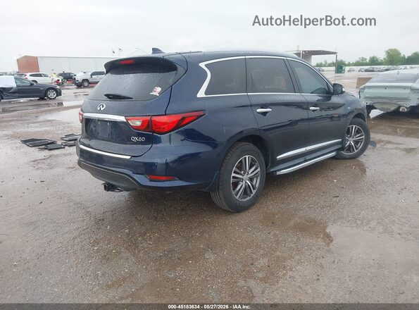 5N1DL0MM7HC508025 2017 INFINITI QX60 Blue უკანა მარჯვენა