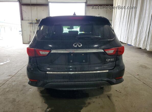 5N1DL0MM7HC552042 2017 INFINITI QX60 Black Vista trasera