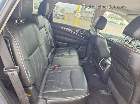 5N1DL0MM7JC516051 2018 INFINITI QX60 Серый Вид задних сидений
