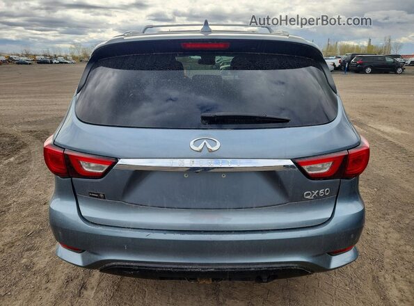 5N1DL0MM7JC516051 2018 INFINITI QX60 Серый Вид сзади