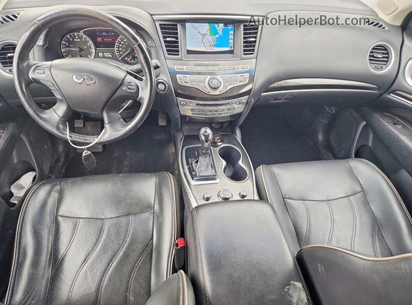 5N1DL0MM7JC516051 2018 INFINITI QX60 Серый Вид панели приборов