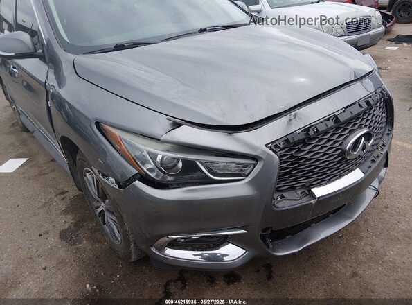 5N1DL0MM7KC513541 2019 INFINITI QX60 Silver Front view