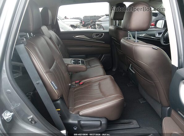 5N1DL0MM7KC513541 2019 INFINITI QX60 Silver VIN sticker view