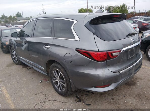 5N1DL0MM7KC513541 2019 INFINITI QX60 Silver Rear left