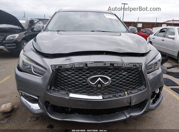 5N1DL0MM7KC513541 2019 INFINITI QX60 Silver Rear interior view