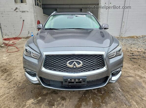 5N1DL0MM7KC524958 2019 INFINITI QX60 Gray Front view