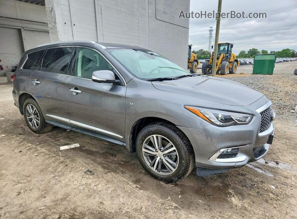 5N1DL0MM7KC524958 2019 INFINITI QX60 Gray Front right