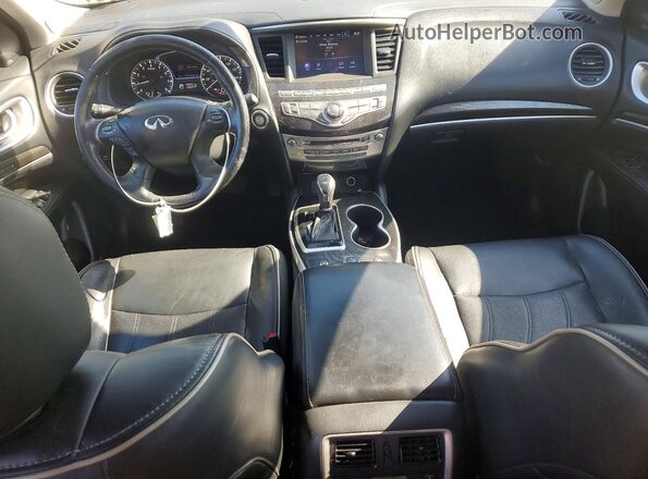 5N1DL0MM7KC524958 2019 INFINITI QX60 Gray Dashboard view