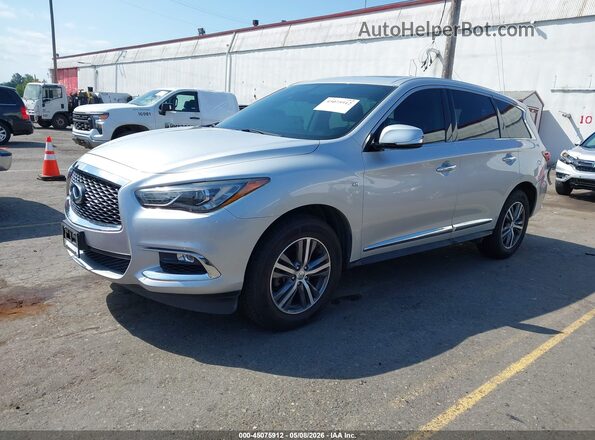 5N1DL0MM7KC566403 2019 INFINITI QX60 Серебряный 