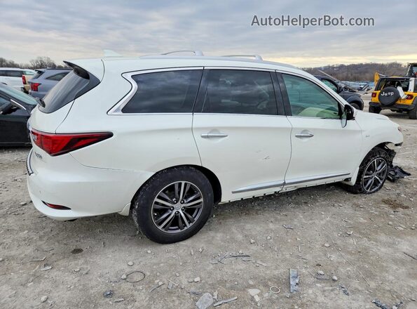 5N1DL0MM8HC525948 2017 INFINITI QX60 White Հետևի աջ