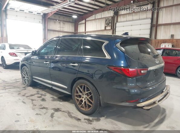 5N1DL0MM8JC529892 2018 INFINITI QX60 Navy უკანა მარცხენა
