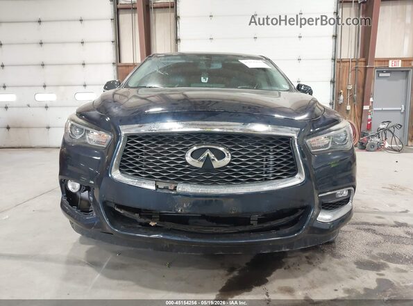 5N1DL0MM8JC529892 2018 INFINITI QX60 Navy უკანა სალონის ხედი