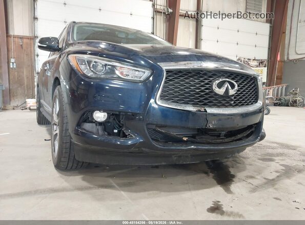 5N1DL0MM8JC529892 2018 INFINITI QX60 Navy წინა ხედი