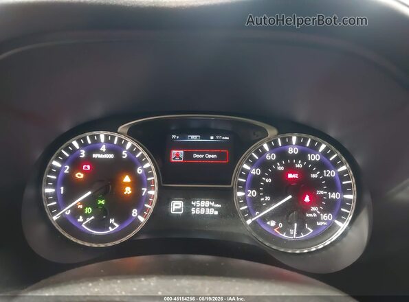 5N1DL0MM8JC529892 2018 INFINITI QX60 Navy უკანა სავარძლების ხედი