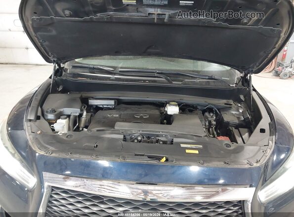 5N1DL0MM8JC529892 2018 INFINITI QX60 Navy უკანა ხედი