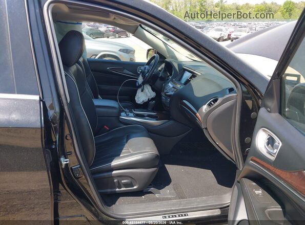 5N1DL0MM8KC569729 2019 INFINITI QX60 Black Սալոնի դիմացի տեսք