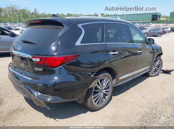 5N1DL0MM8KC569729 2019 INFINITI QX60 Black Հետևի աջ