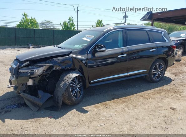5N1DL0MM8KC569729 2019 INFINITI QX60 Black Դիմացի տեսք