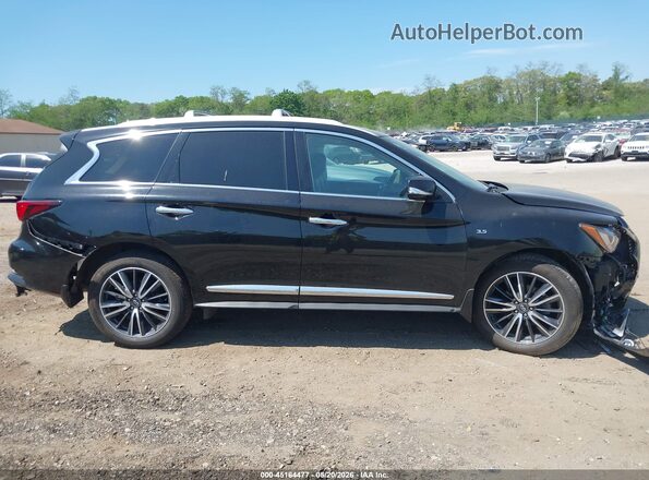 5N1DL0MM8KC569729 2019 INFINITI QX60 Black Սալոնի հետևի տեսք