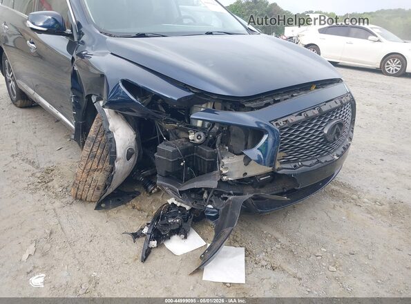 5N1DL0MM8LC502503 2020 INFINITI QX60 Blue Vista frontal