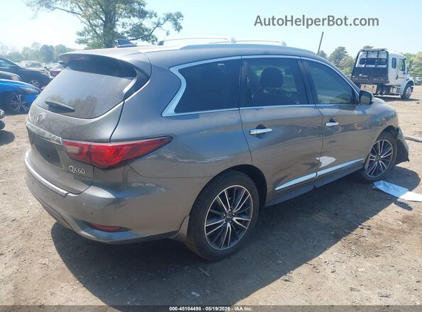 5N1DL0MM8LC545979 2020 INFINITI QX60 Серый Задняя правая четверть