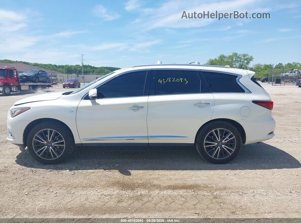 5N1DL0MM9HC505062 2017 INFINITI QX60 White Панорамний вид салону 360°