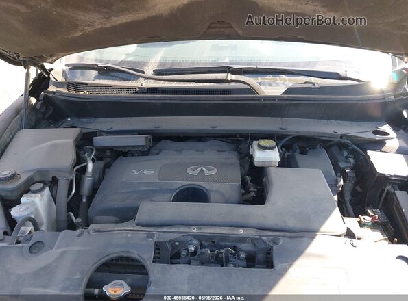 5N1DL0MM9HC528597 2017 INFINITI QX60 Black Rear view