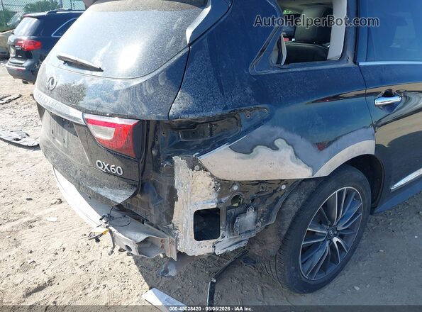 5N1DL0MM9HC528597 2017 INFINITI QX60 Black Front view