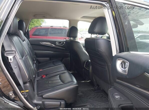 5N1DL0MM9HC554844 2017 INFINITI QX60 Black VIN sticker view