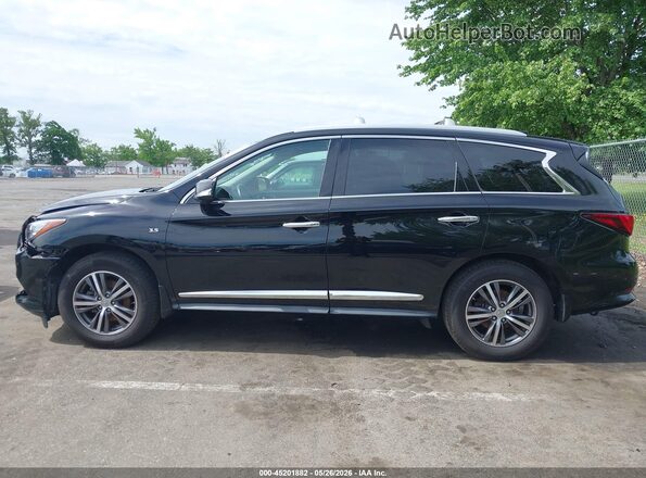 5N1DL0MM9HC554844 2017 INFINITI QX60 Black 360 interior view