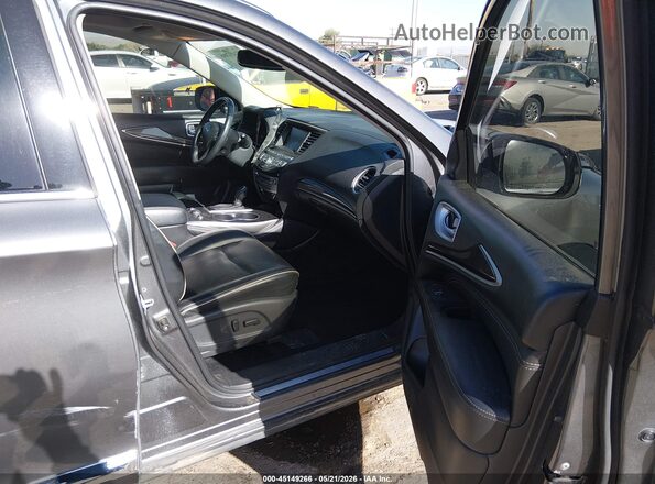 5N1DL0MM9KC557976 2019 INFINITI QX60 Blue წინა სალონის ხედი