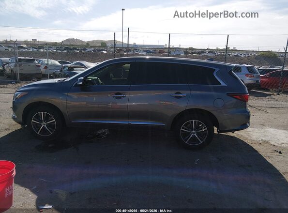 5N1DL0MM9KC557976 2019 INFINITI QX60 Blue სალონის 360-გრადუსიანი ხედი