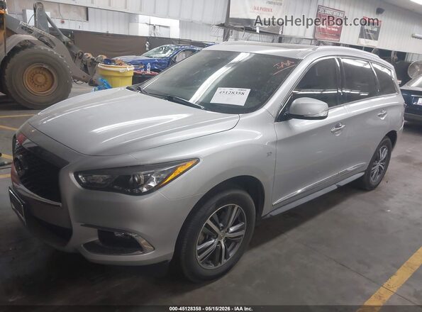 5N1DL0MM9LC517429 2020 INFINITI QX60 Серый Передняя левая четверть