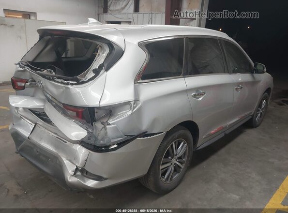 5N1DL0MM9LC517429 2020 INFINITI QX60 Серый Задняя правая четверть