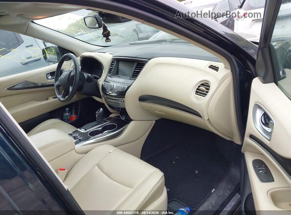 5N1DL0MM9LC542458 2020 INFINITI QX60 Blue წინა სალონის ხედი