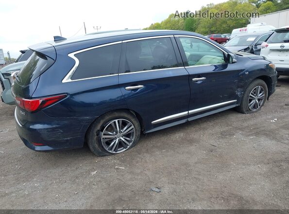 5N1DL0MM9LC542458 2020 INFINITI QX60 Blue უკანა მარჯვენა