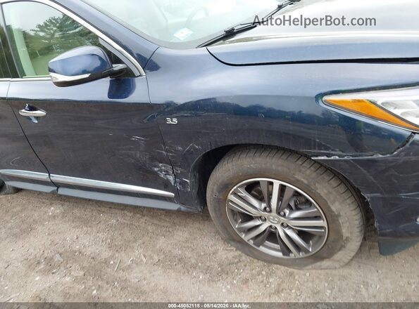 5N1DL0MM9LC542458 2020 INFINITI QX60 Blue წინა ხედი