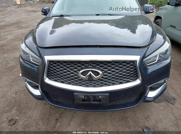 5N1DL0MM9LC542458 2020 INFINITI QX60 Blue ხელსაწყოთა პანელის ხედი