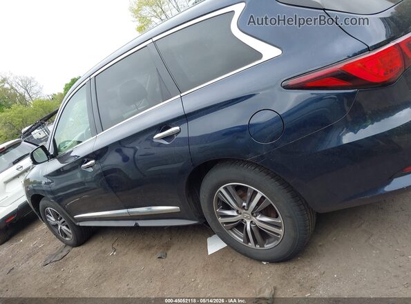5N1DL0MM9LC542458 2020 INFINITI QX60 Blue სალონის 360-გრადუსიანი ხედი