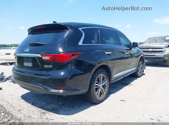 5N1DL0MMXJC501513 2018 INFINITI QX60 Black Trasero derecho