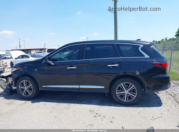 5N1DL0MMXJC501513 2018 INFINITI QX60 Black Vista interior de 360 grados