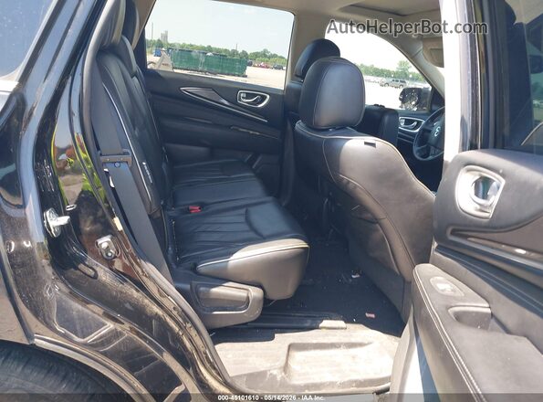 5N1DL0MMXJC501513 2018 INFINITI QX60 Black Vista de la etiqueta del VIN