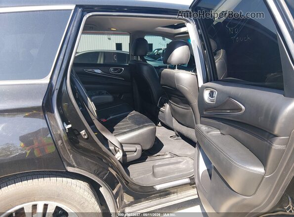 5N1DL0MMXJC519848 2018 INFINITI QX60 Black VIN sticker view