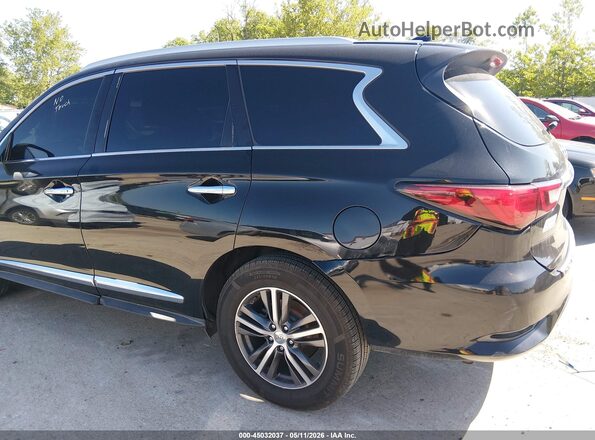 5N1DL0MMXJC519848 2018 INFINITI QX60 Black Front view