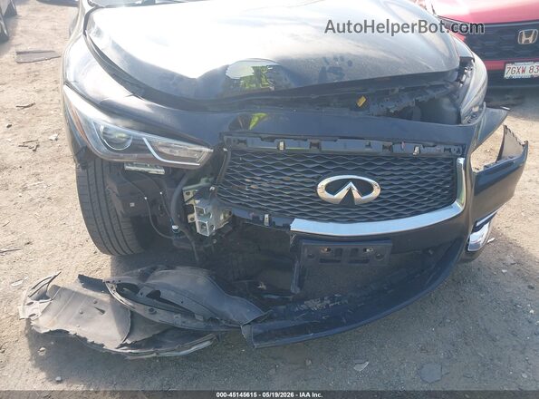 5N1DL0MMXJC528999 2018 INFINITI QX60 Black Front view
