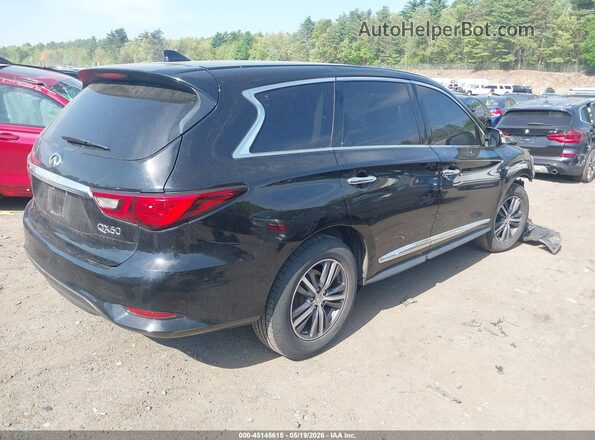 5N1DL0MMXJC528999 2018 INFINITI QX60 Black Rear right
